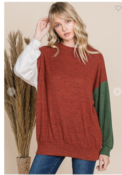 Colorblock Long Sleeve
