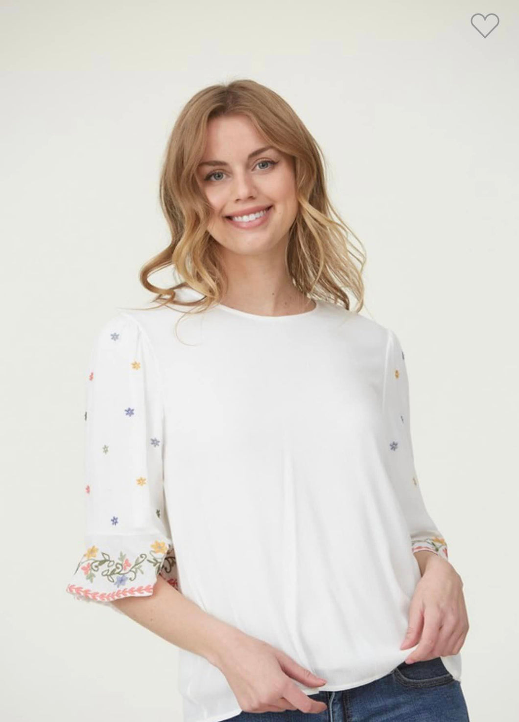 Floral Embroidered Blouse