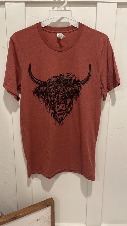 Highland Cow Graphic Tee